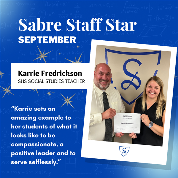  Karrie Sabre Staff Star